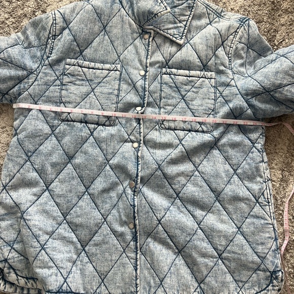 Marc New York Light Blue Quilted Jacket - Picture 7 of 8